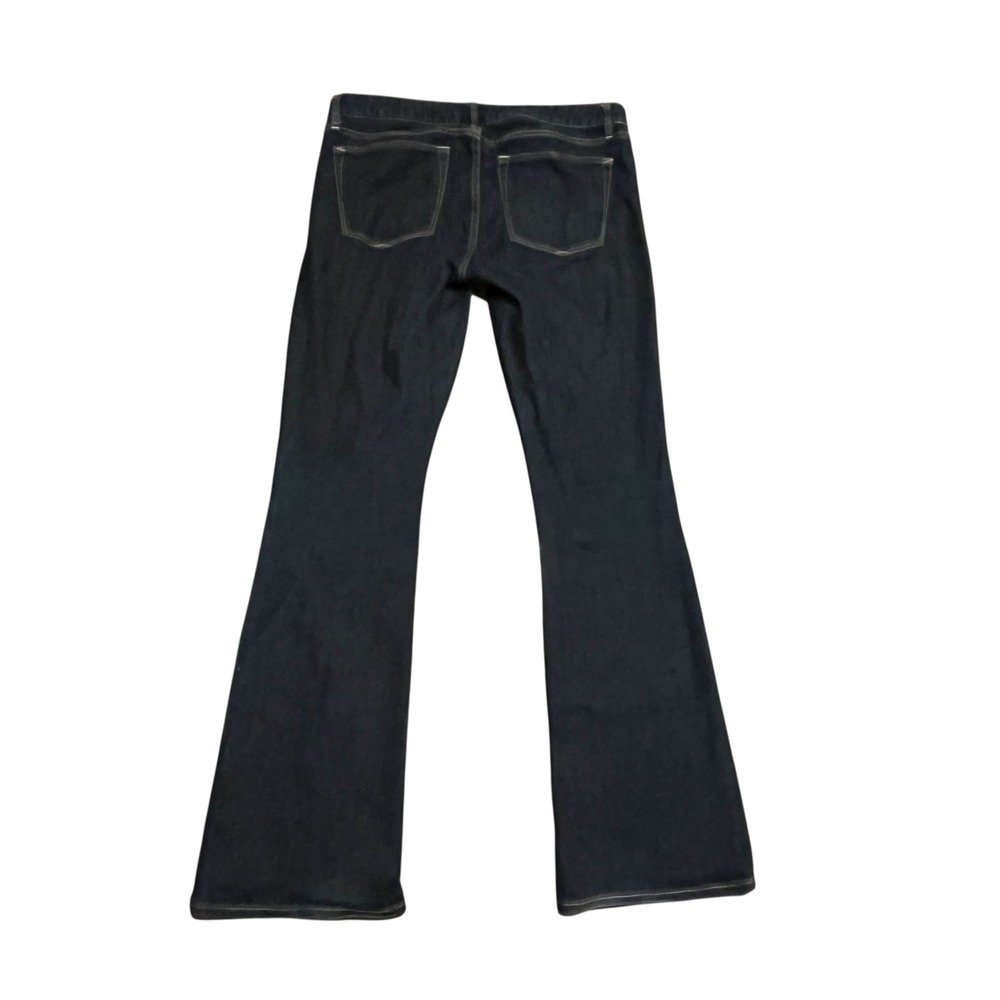 Gap 1969 Curvy Flare Jeans Womens 30/10r Dark Wash Indigo Denim Blue Pants - Picture 2 of 4